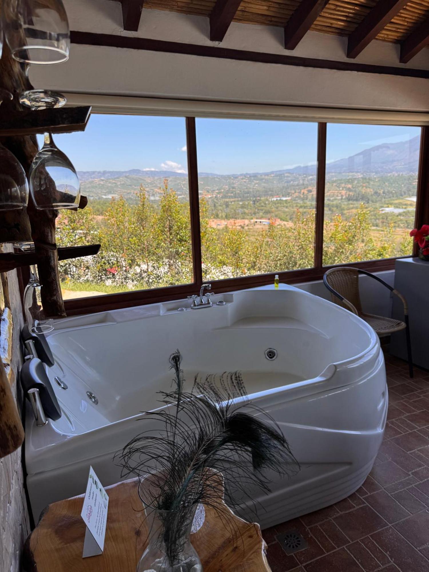 Glamping Con Jacuzzi Mirador Jarana Villa De Leyva Exterior foto